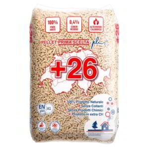 Bancale Pellet Swiss +26 – ENplus® A1 72 Sacchi 15 kg