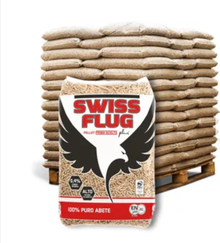 Pellet Swiss Flug ENplus A1 70 sacchi da 15 kg in abete